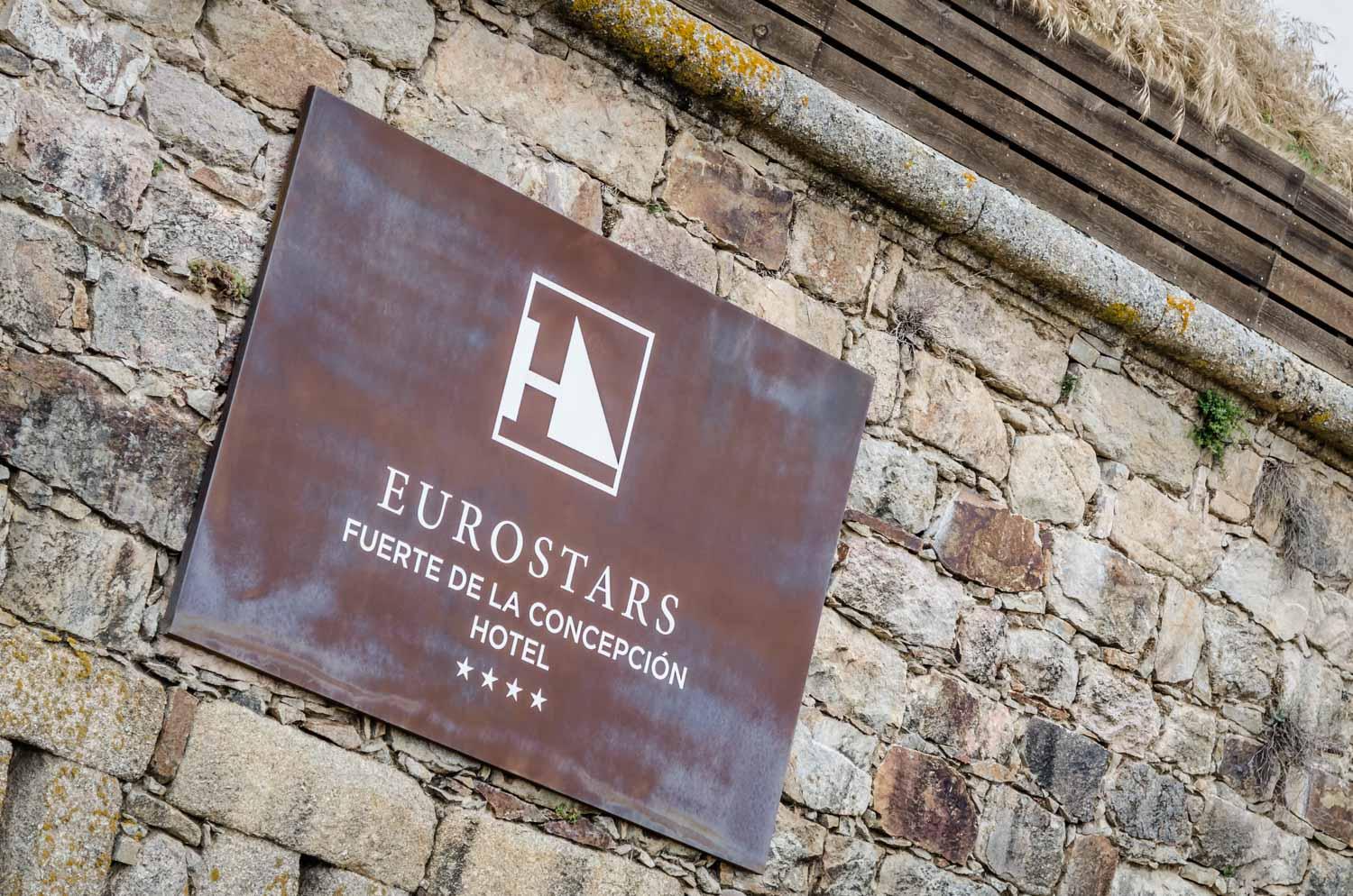 Готель Eurostars Fuerte De La Concepcion Aldea Del Obispo Екстер'єр фото